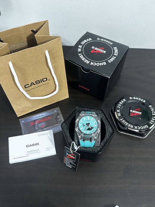 Ceas Casio G-Shock AP Mod Baby Blue Nou
