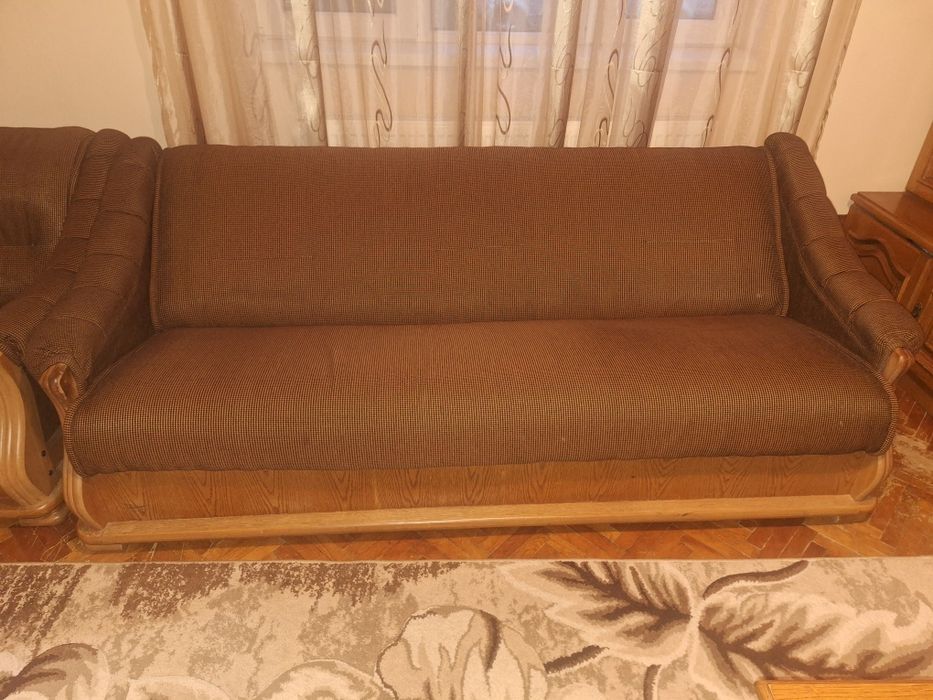 Canapea extensibila + 2 fotolii