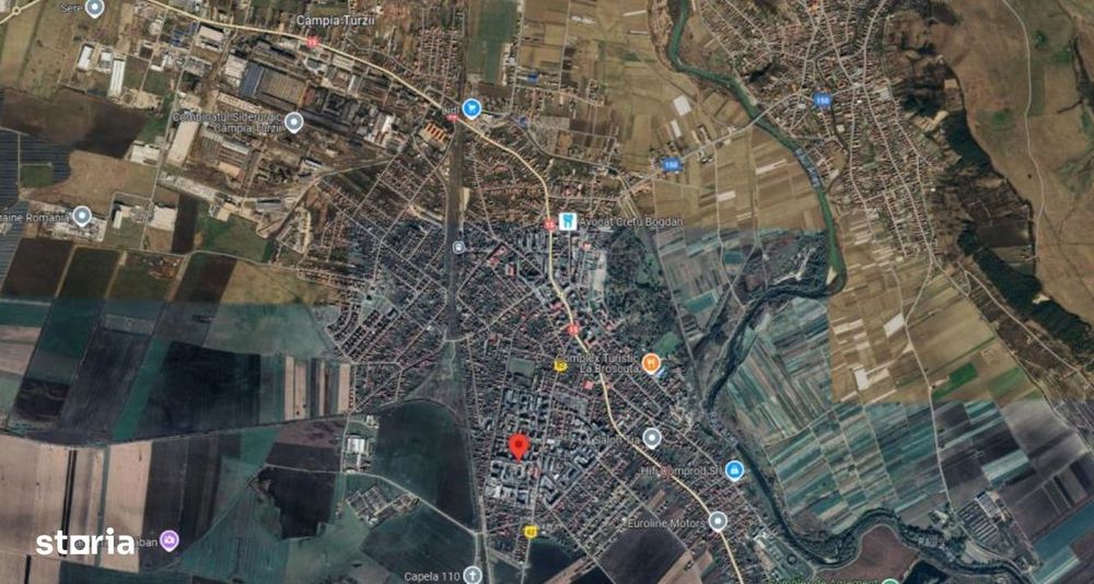 cota 3/8 din apartament cu 2 camere- loc. Campia Turzii, jud. Cluj