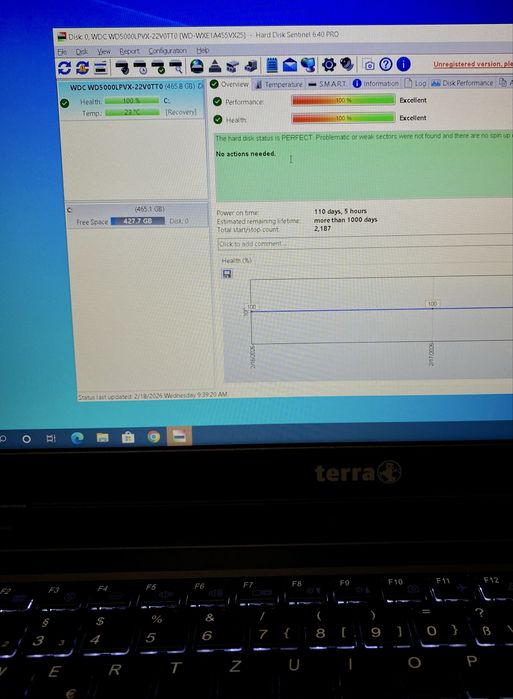 Vand Laptop Terra Mobile 15.6” i3 Gen 7 / 8GB DDR4 / Baterie 5h