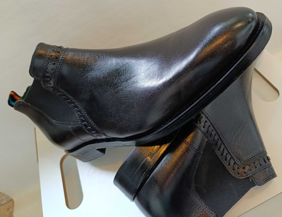 Ghete chelsea 44 plain toe premium Exceed piele naturala moale