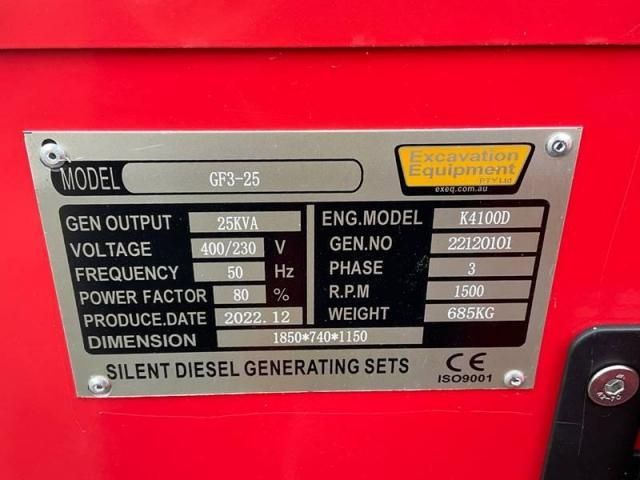 Generator electric Diesel 25 kw trifazat