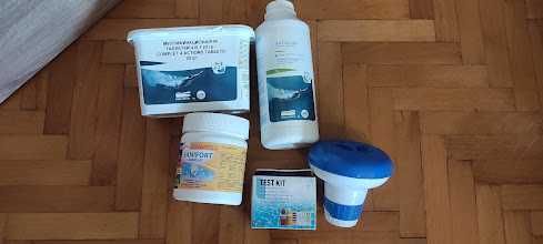 [SALE] Комплект дезинфектанти за водата в басейн