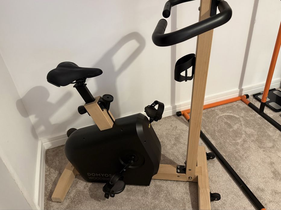 Bicicleta fitness lemn Domyos Woodbike