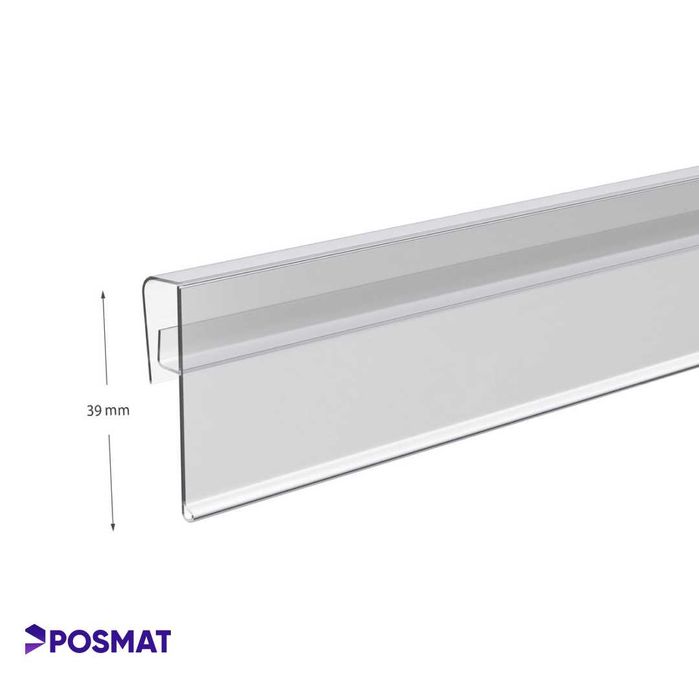 Ценникодержатель полочный самоклеящийся. Ценник. Sennik stellaj