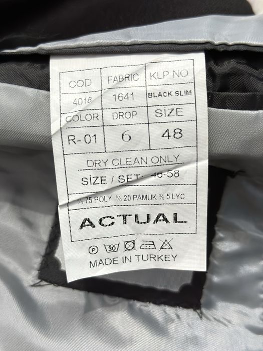 Costum negru barbati