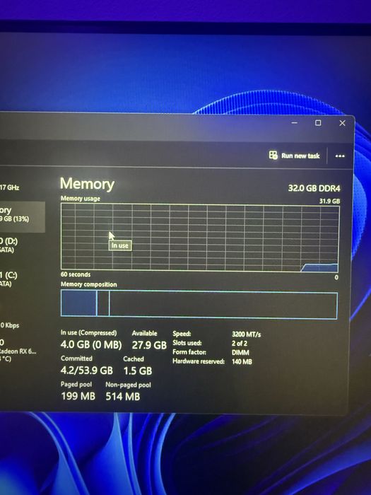 32gb ram ddr4 3600mhz corsair