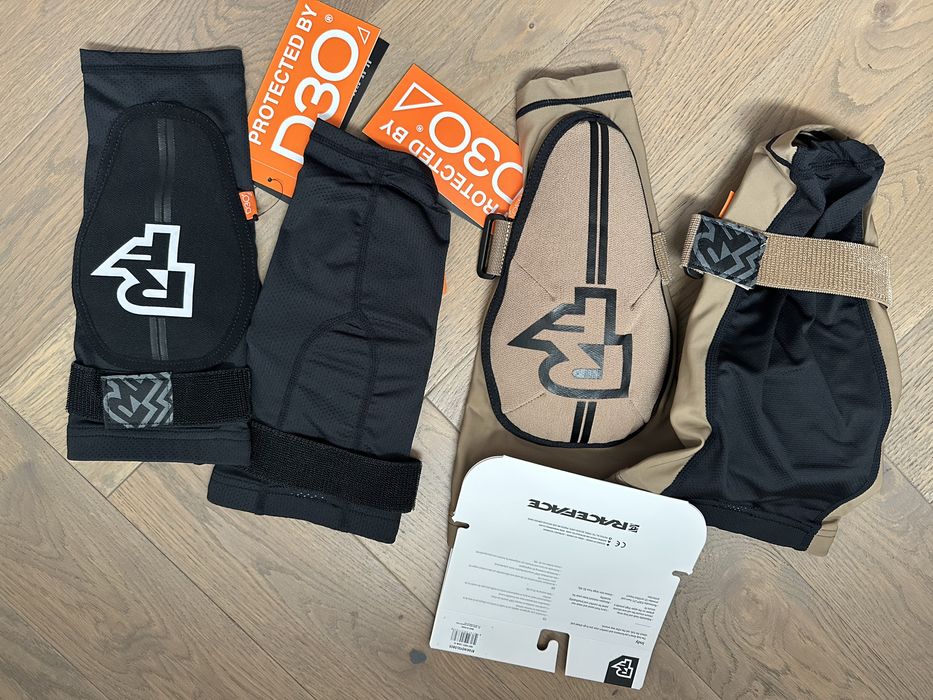 Protectii MTB Noi - Cotiere și Genunchiere Race Face Indy D3O XL + CADOU