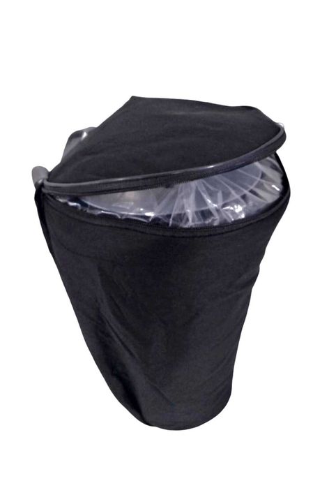 Професионална блестяща гравирана тарамбука Vatan с калъф 46х29см