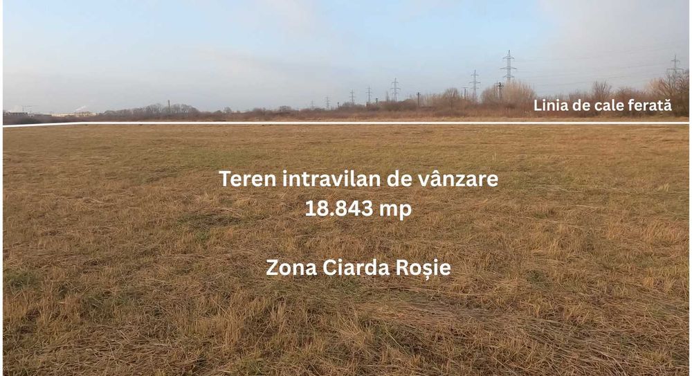 Teren intravilan de vânzare – Timișoara, zona Ciarda Roșie