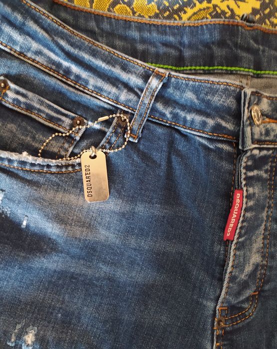 Дънкови къси панталони