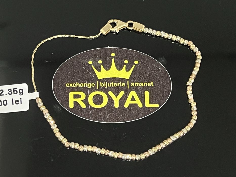 Bijuteria Royal CB : Bratara dama aur 14k 585   2,35 gr
