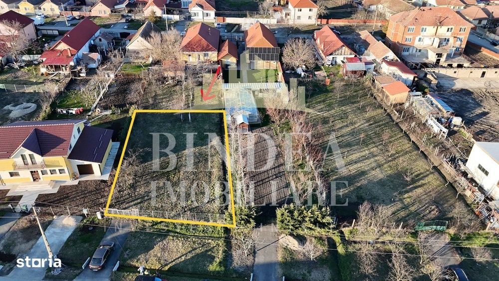 Teren pretabil constructie casa- cartier linistit Giarmata