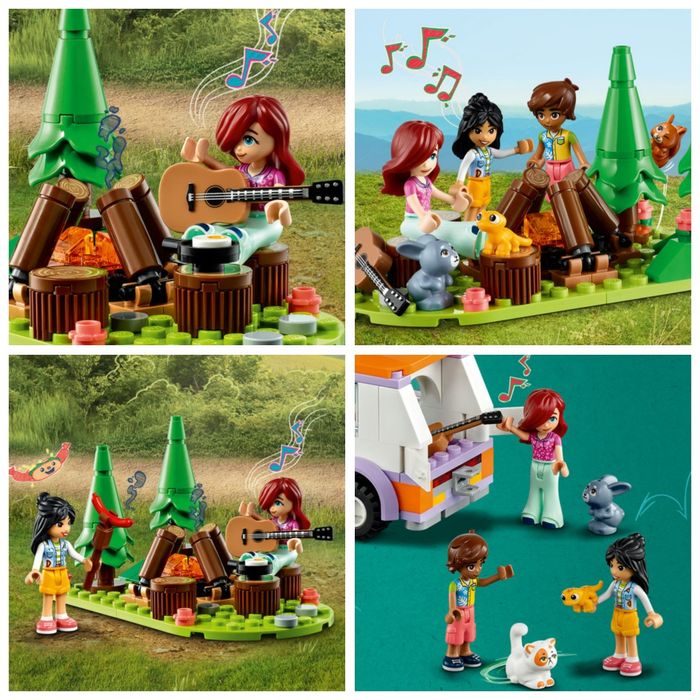 Lego Friends Мобилна къща и магазин за чай с мехурчета