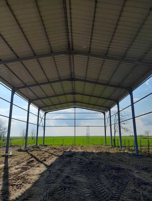 Vand hala / structura metalica la pret avantajos, 12m x 45m