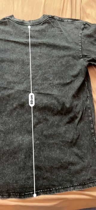 Tricou Anine Bing oversized mărimea L – acid wash, 100% bumbac