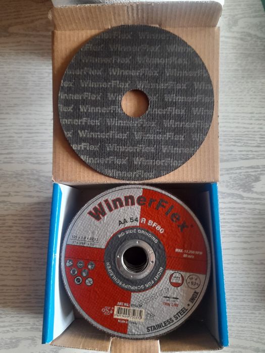 Pânze flex pentru fier si inox.  Winner Flex 125×1,0x22