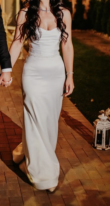 Rochie de mireasă cu trena detasabila