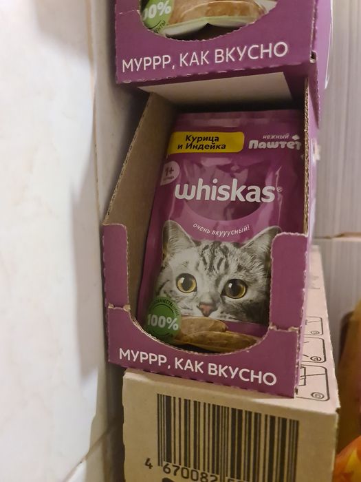 Whiskas вискас паштет