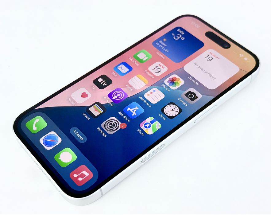 Apple iPhone 16 128GB White 100% Батерия! Гаранция!