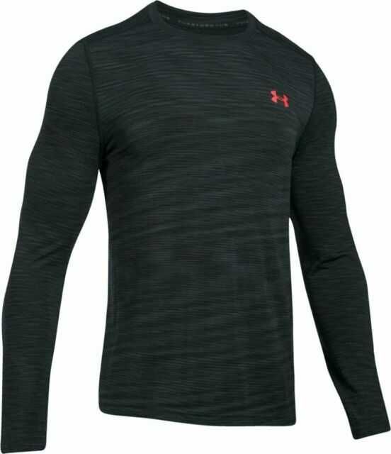 UnderArmour ThreadBorne Tricou Mâneci lungi Nou Marime S Longsleeve Negru Gri