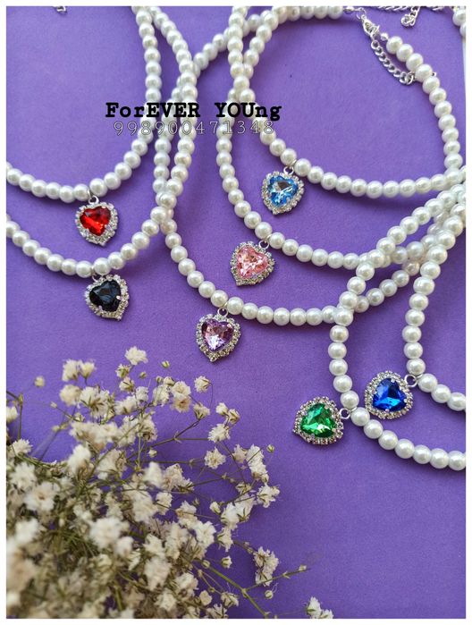 Чокер колье Сердце.