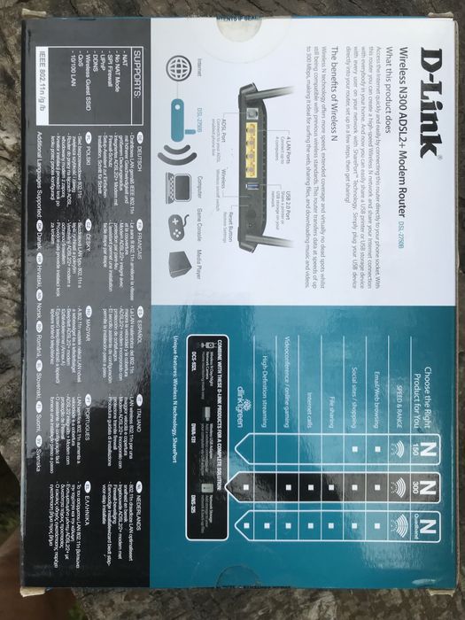 modem router d-link n300 wireless