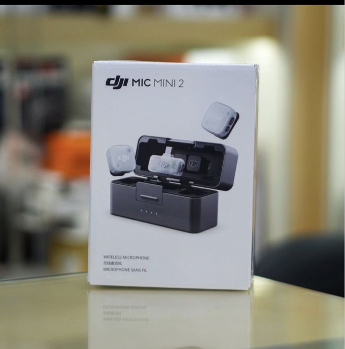 Новый. Dji mic mini 2. Typce + camera. Петличка