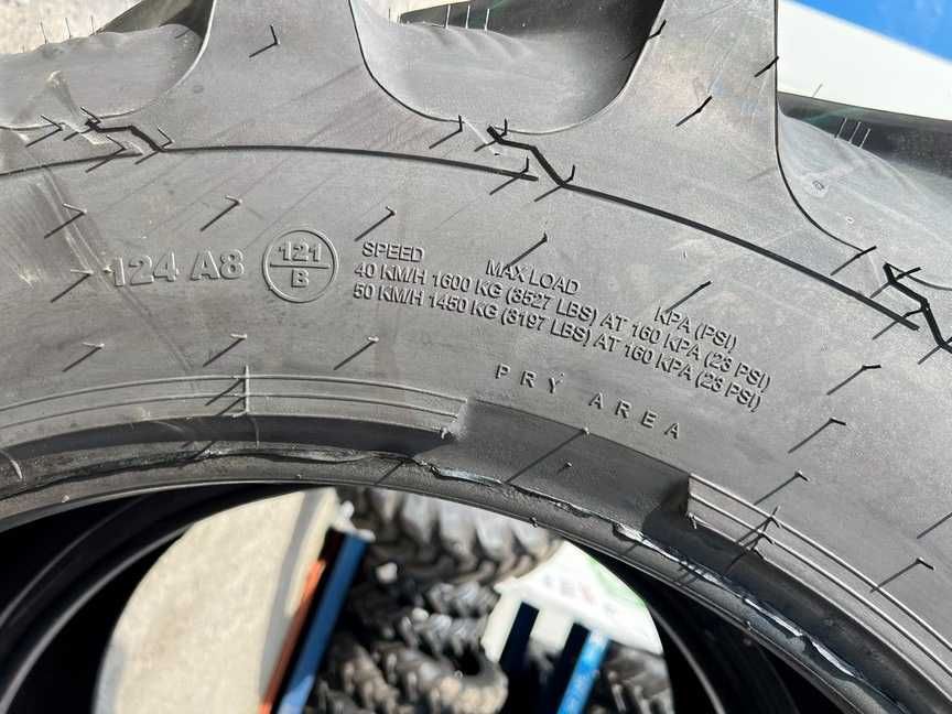 Anvelope radiale 320/85R28 noi pentru tractor fata marca OZKA