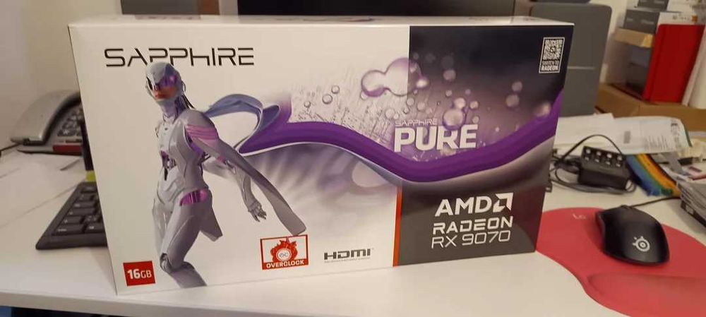 Нова Sapphire Pure 9070 16GB 3 години гаранция