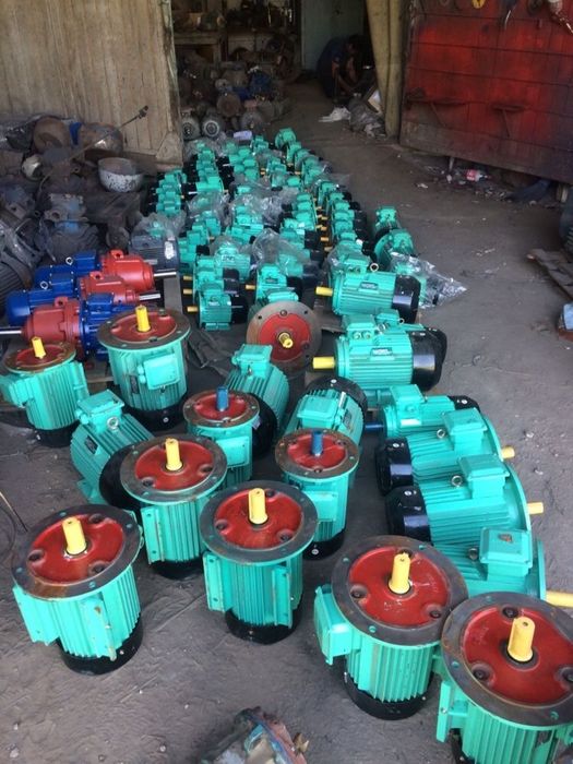 Электродвигатель электромотор электродвигателя асинхронный редуктор: 5 ...