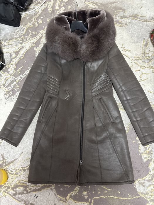 Дубленка женская теплая