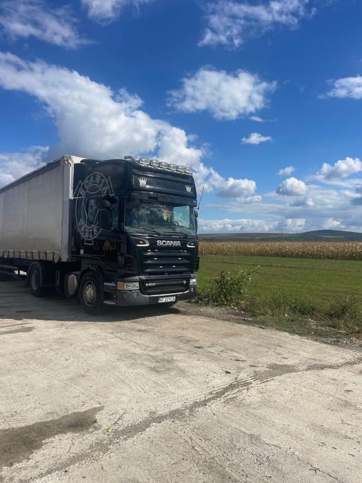 Vand ansamblu scania r500 v8 + semiremorca kogel
