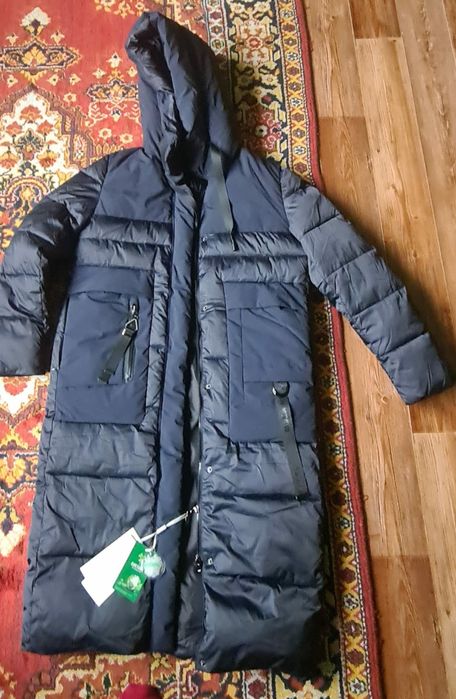 Пальто  синие новое