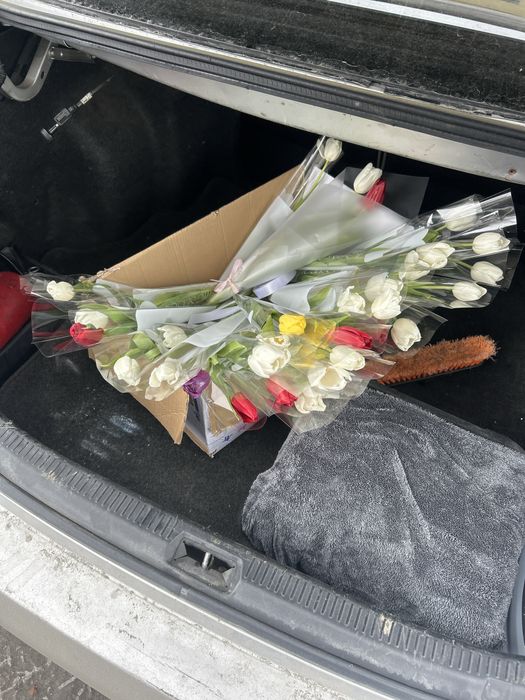 Цветы 25000 цена 51 тюльпаны