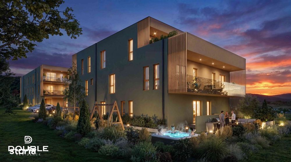 Apartament cu terasă și grădină