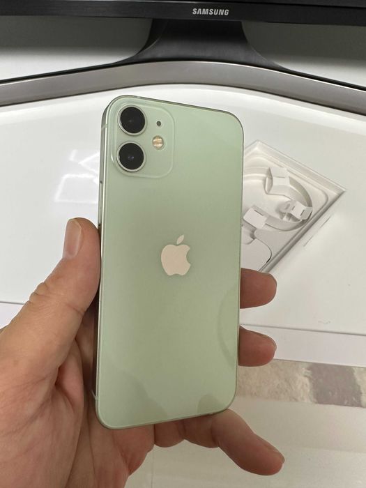 Iphone 12 Mini, verde pal, 128 GB, stare f buna
