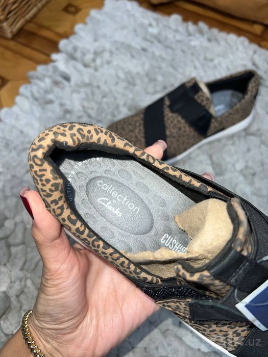 Слипоны Clarks Новые