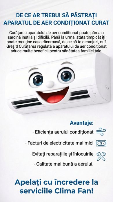 Montaj, service, mentenata si igienizare profesionala