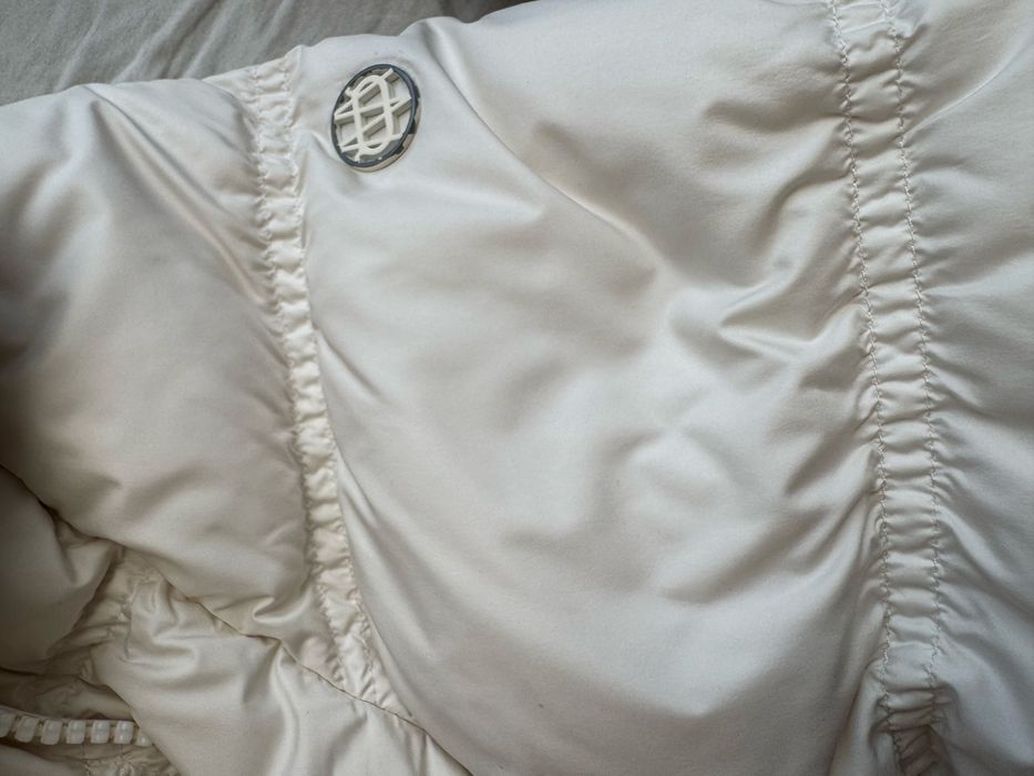 Massimo Dutti зимно яке с гъши пух и естествена кожа яка - ХS размер