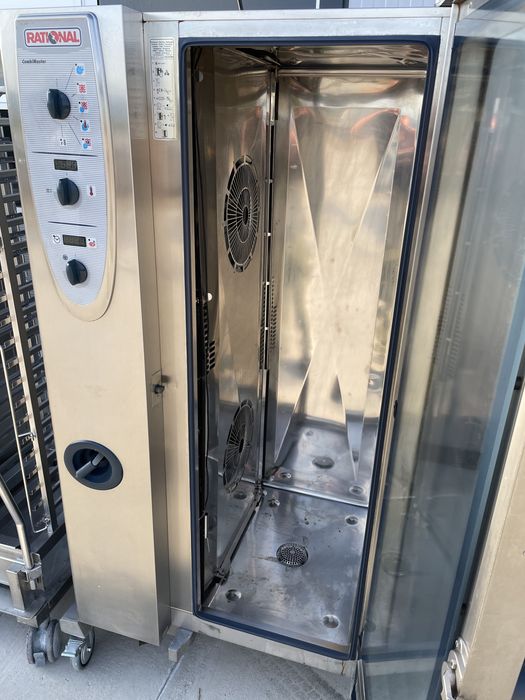 Готварски Конвектомат Rational/Рацилнал CM 201. Колички. Дръжки.