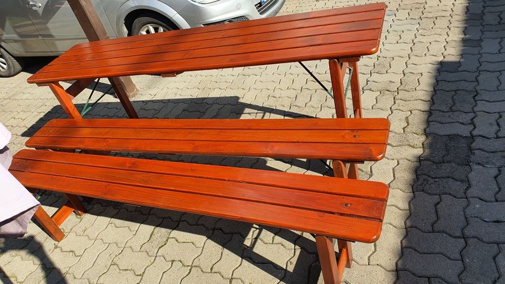 Set berărie masa cu 2 bănci