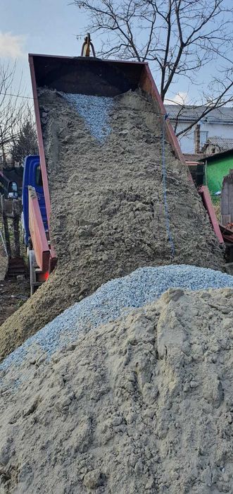 Transport moloz , saci , balastru , nisip , cu manipulanti non stop