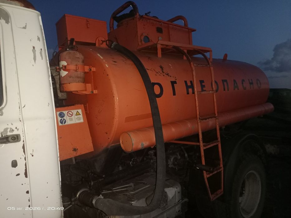 Продам бензовоз 5 кубов. Газ 3303