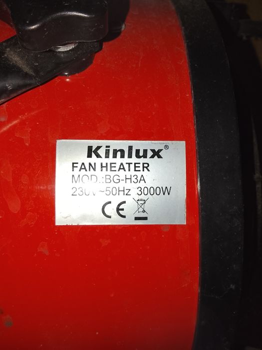 Тепловентилятор Kinlux BG-H3A, 3 кВатт