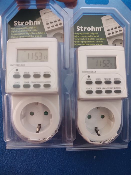 Priza programabila Strohm digitala, 3500W, 16A