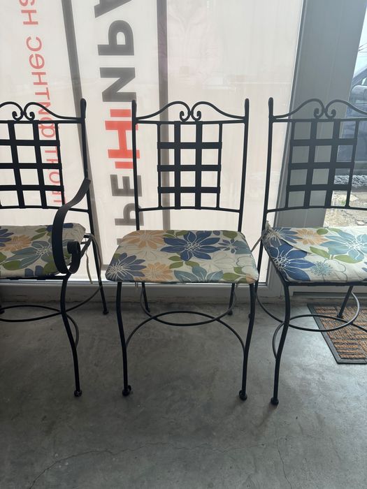 Комплект мебели от ковано желязо