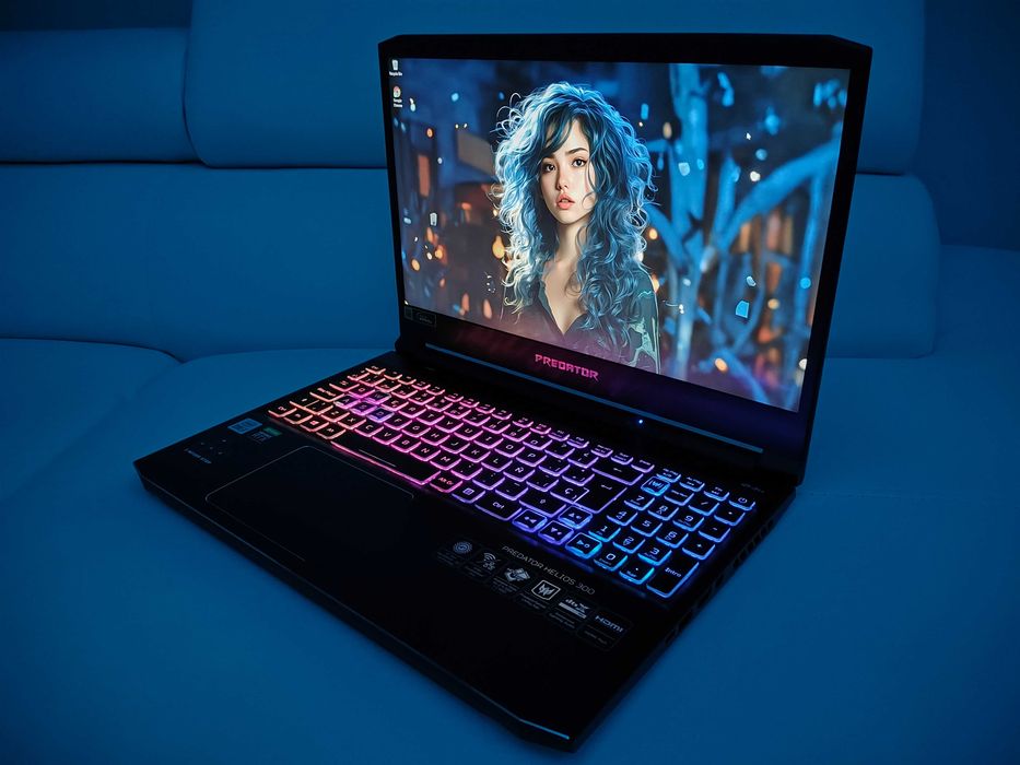 Laptop gaming acer Predator intel core i7-10750H ,video 8 GB RTX 2070