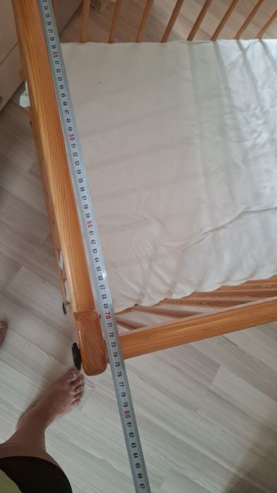 Детско легло - дървено, кошара