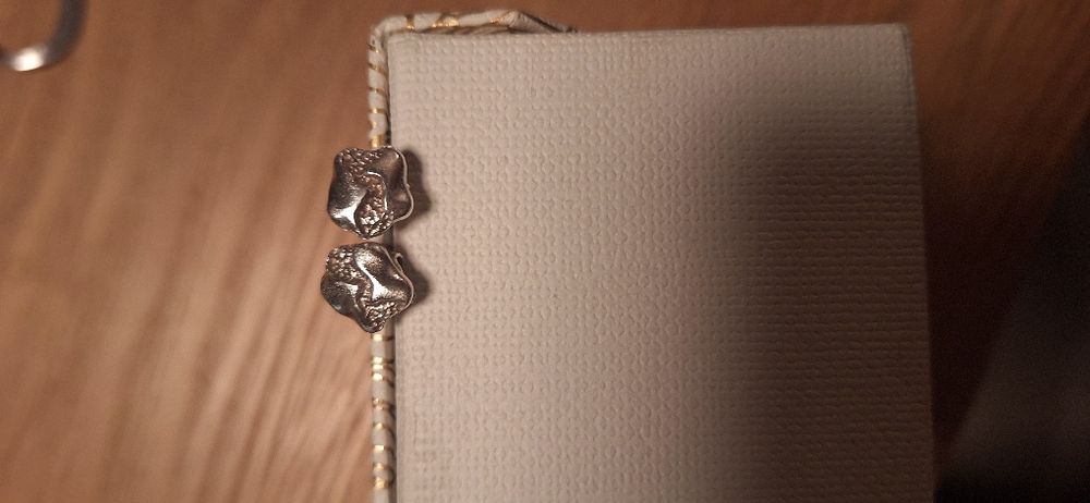 Сребро сет с тюркоаз, Ин и Ян, етно ръчна изработка